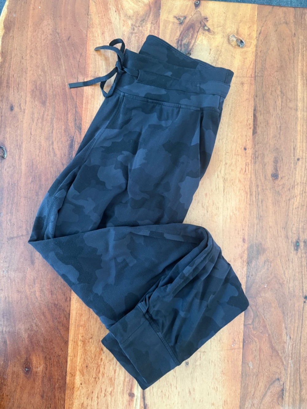 Lululemon Black Camo joggers